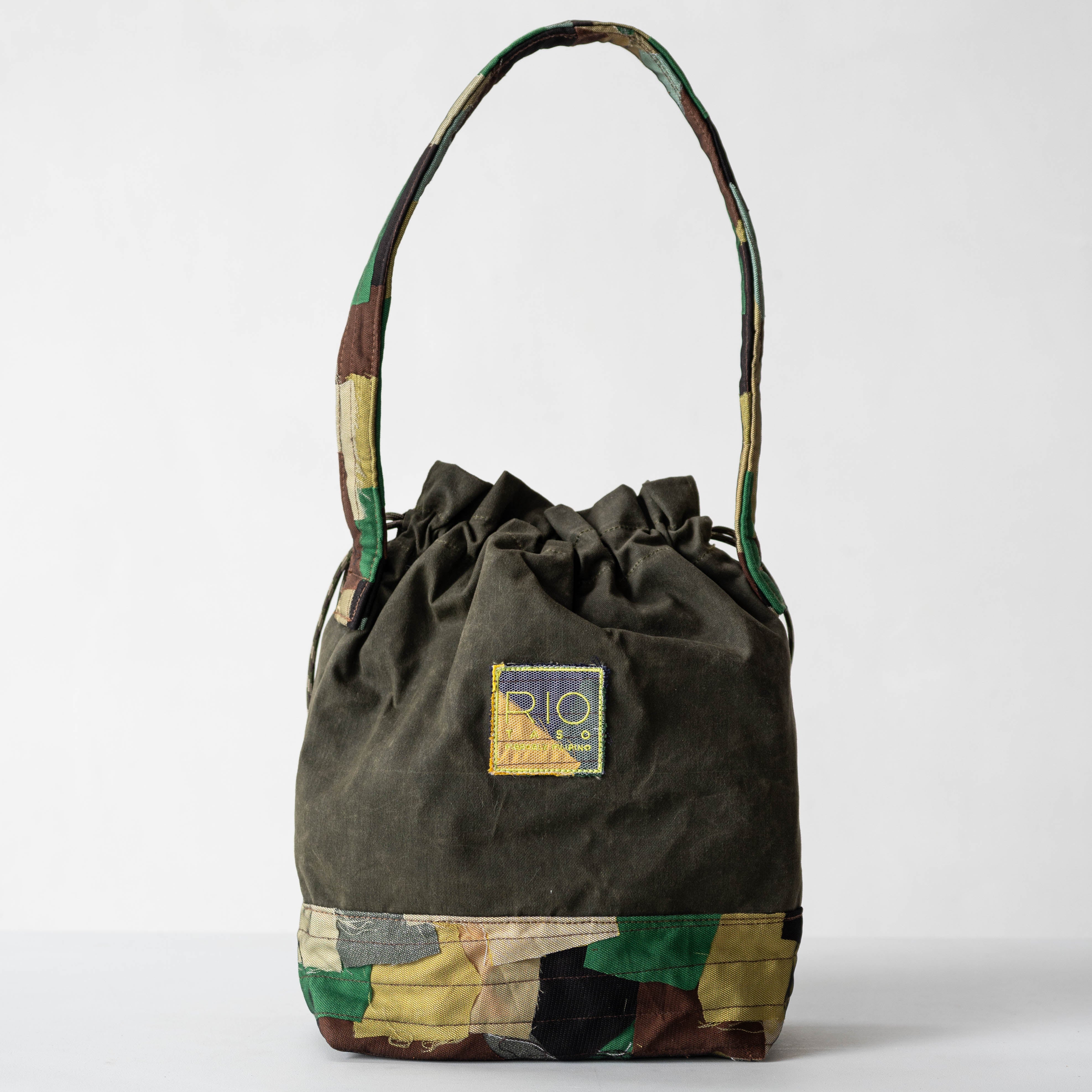 RIOTASO X GOUACHE BUCKET BAG