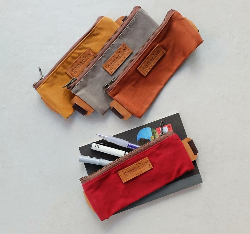 Mindy Pencil Case with Book Strap