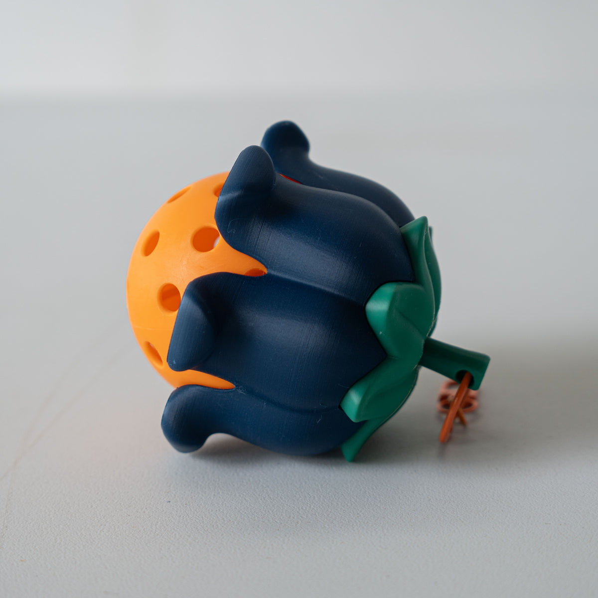 Pickle Ball Flower Power Bag Dangle