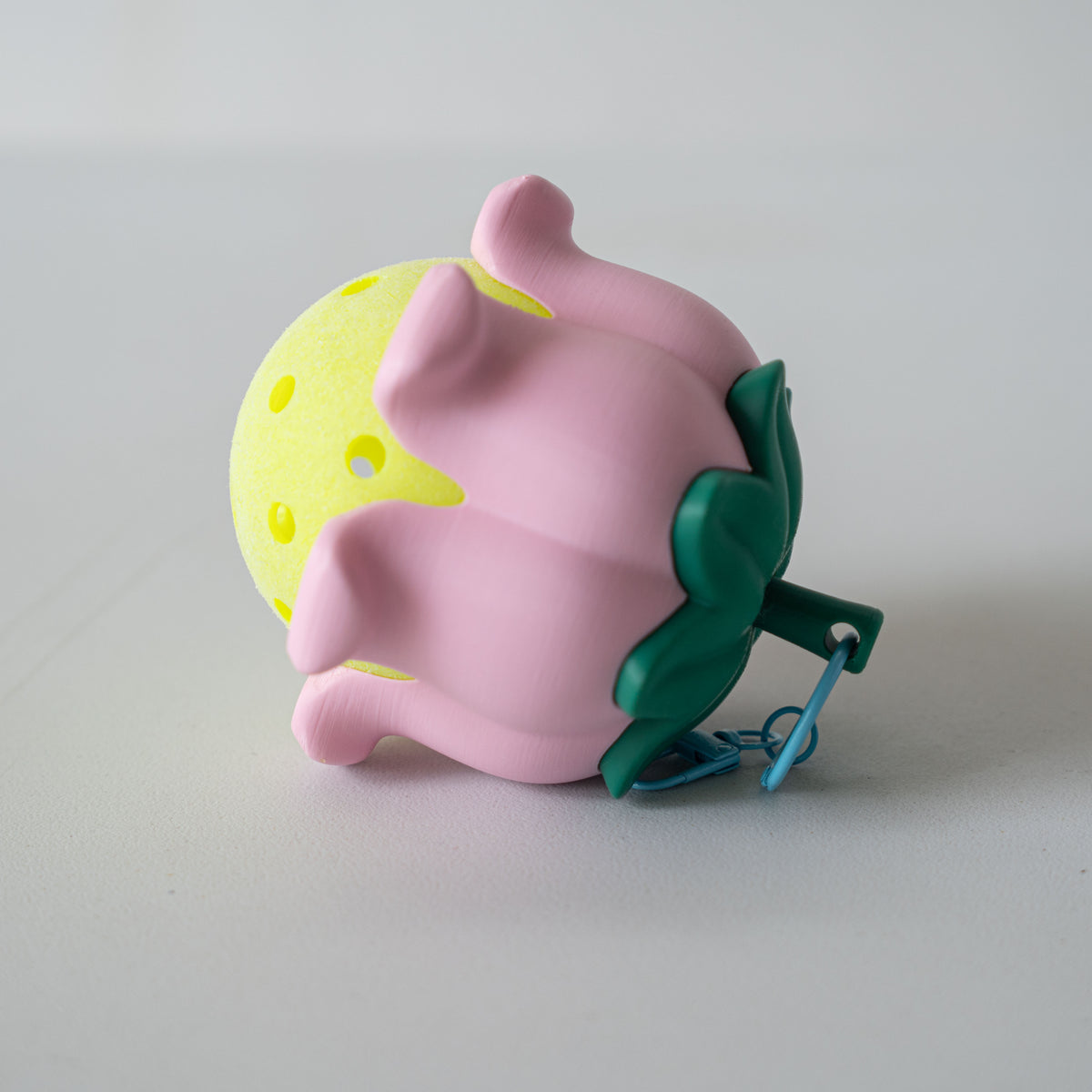 Pickle Ball Flower Power Bag Dangle