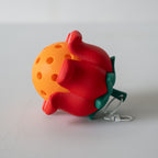 Pickle Ball Flower Power Bag Dangle