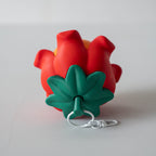 Pickle Ball Flower Power Bag Dangle