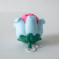 Pickle Ball Flower Power Bag Dangle