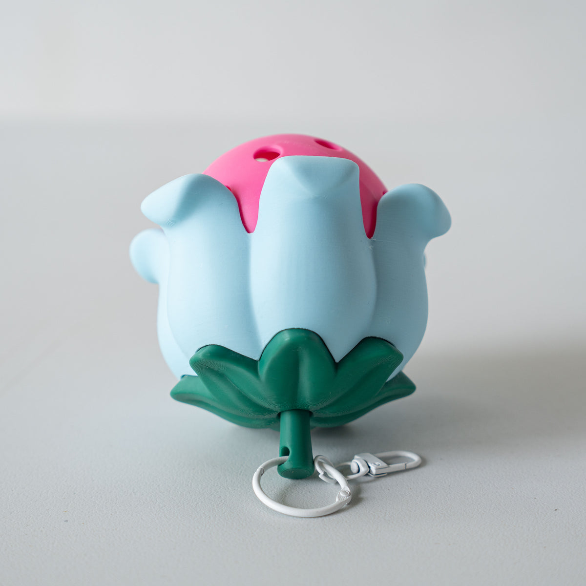 Pickle Ball Flower Power Bag Dangle
