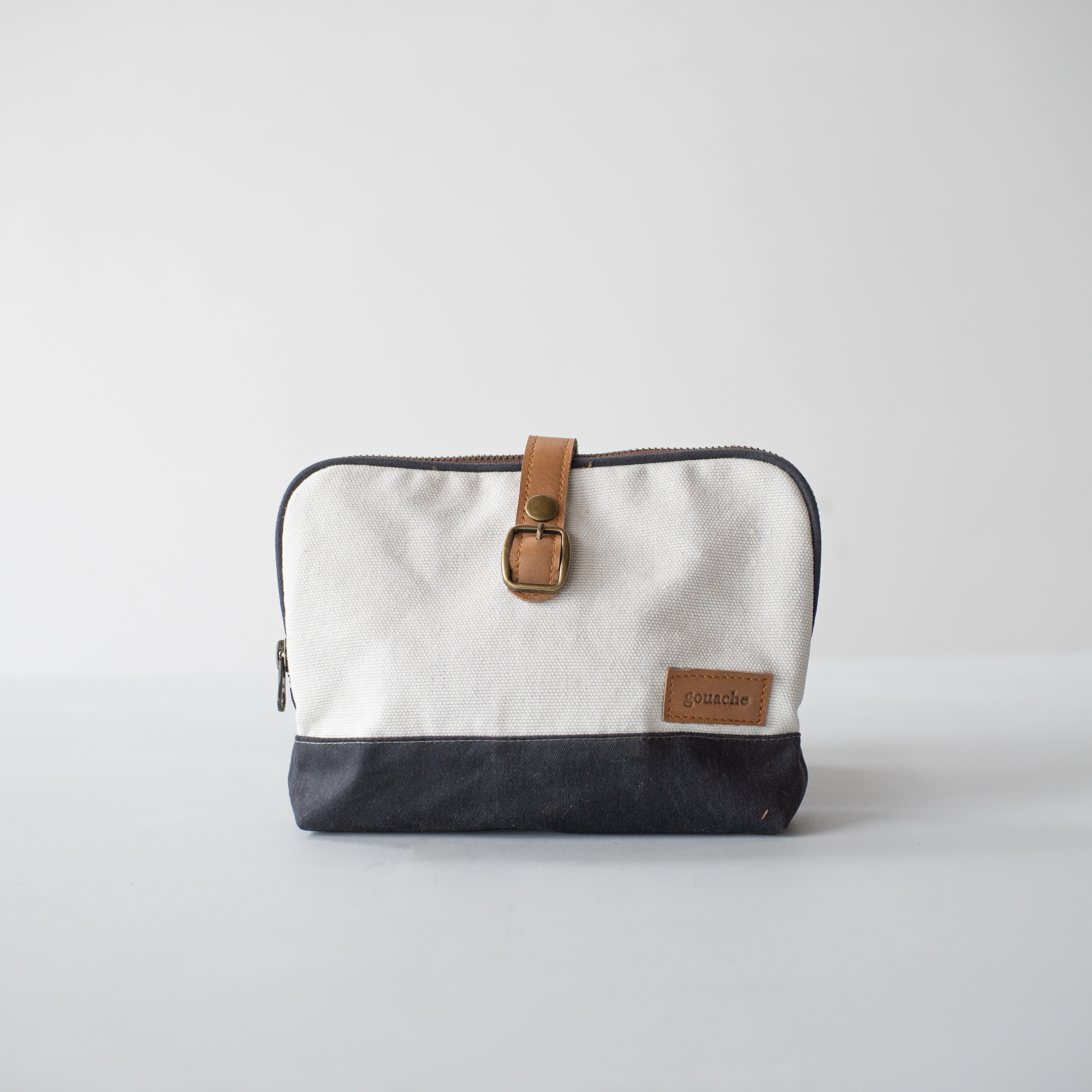 Guache Canvas Zippered Daniel Kit Pouch