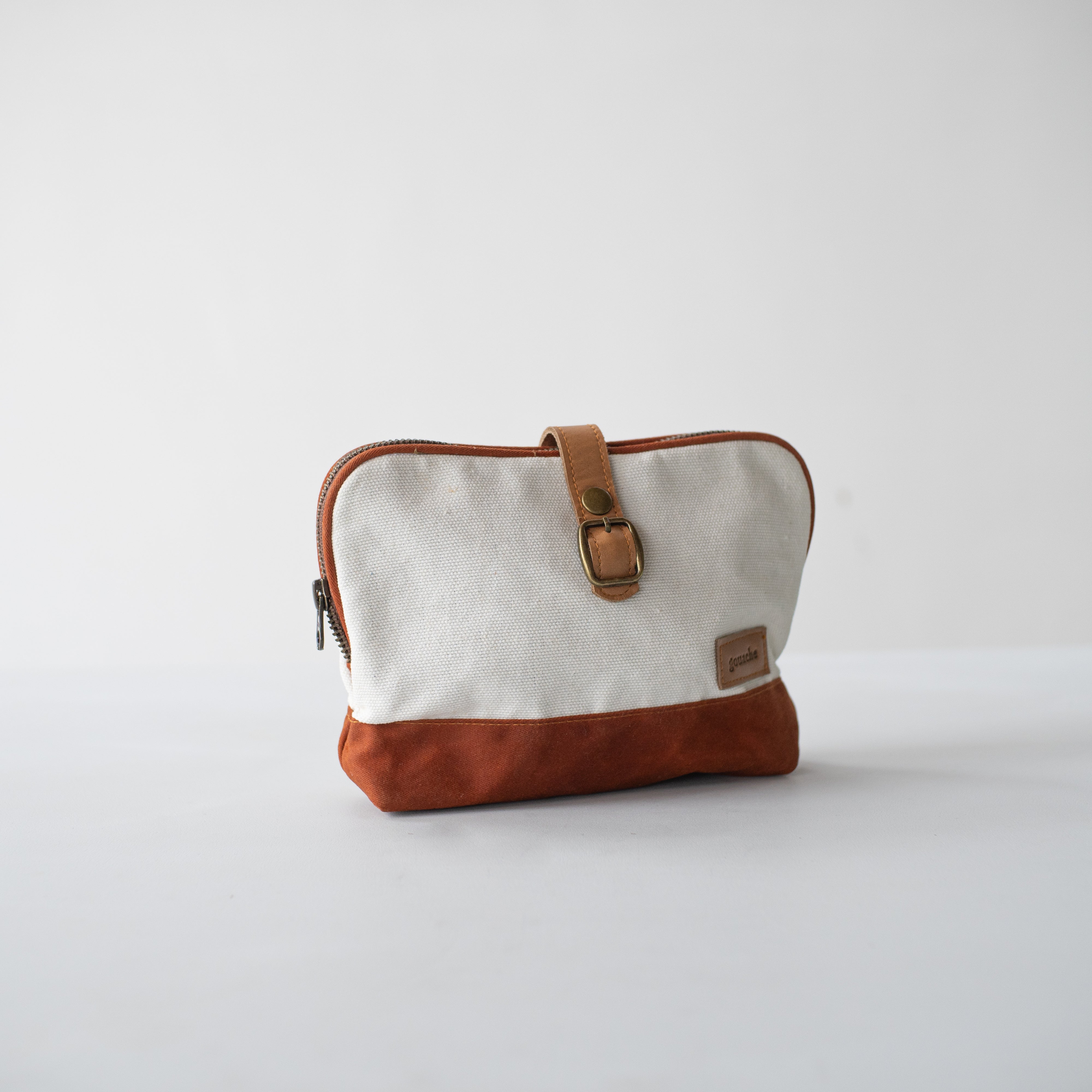 Guache Canvas Zippered Daniel Kit Pouch