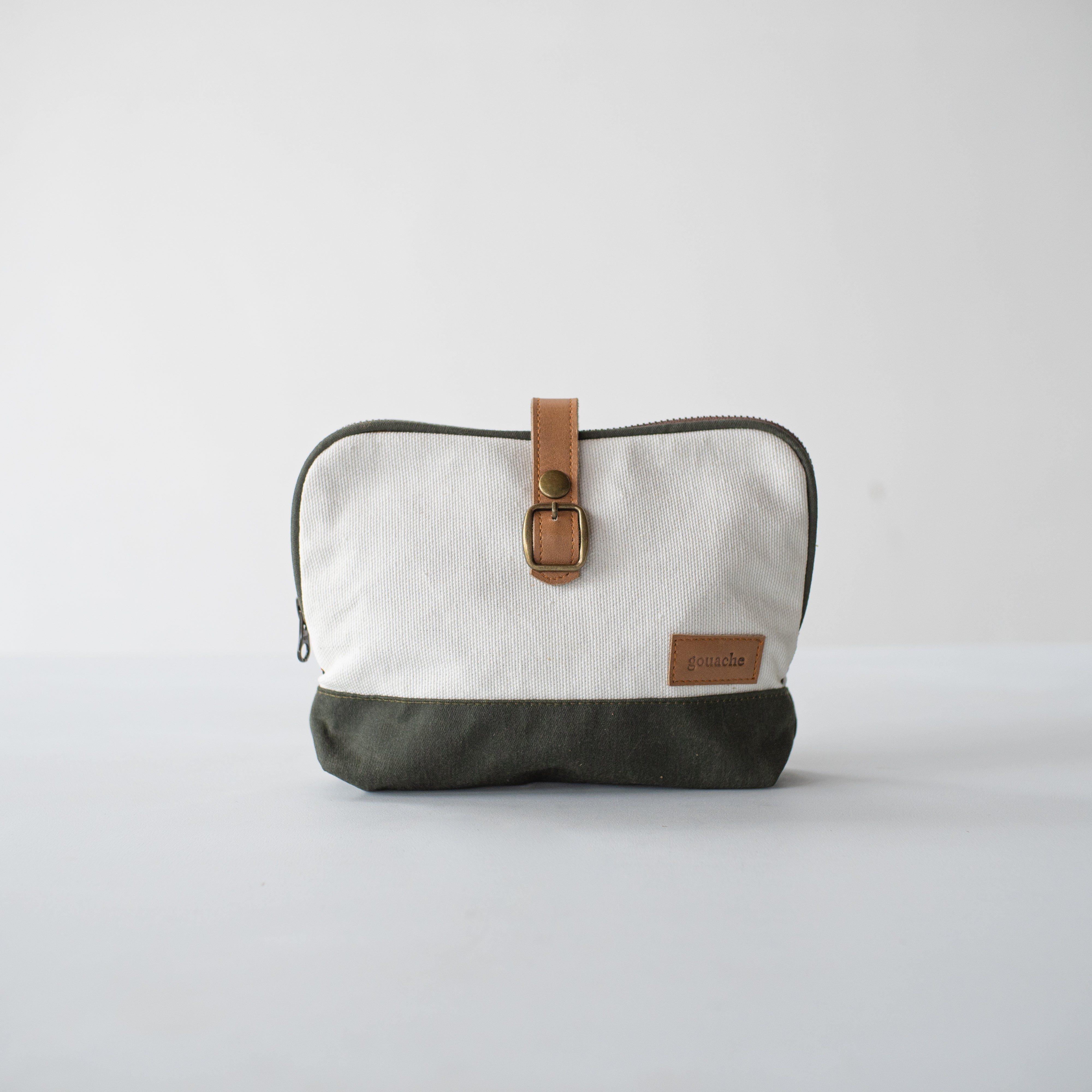 Guache Canvas Zippered Daniel Kit Pouch