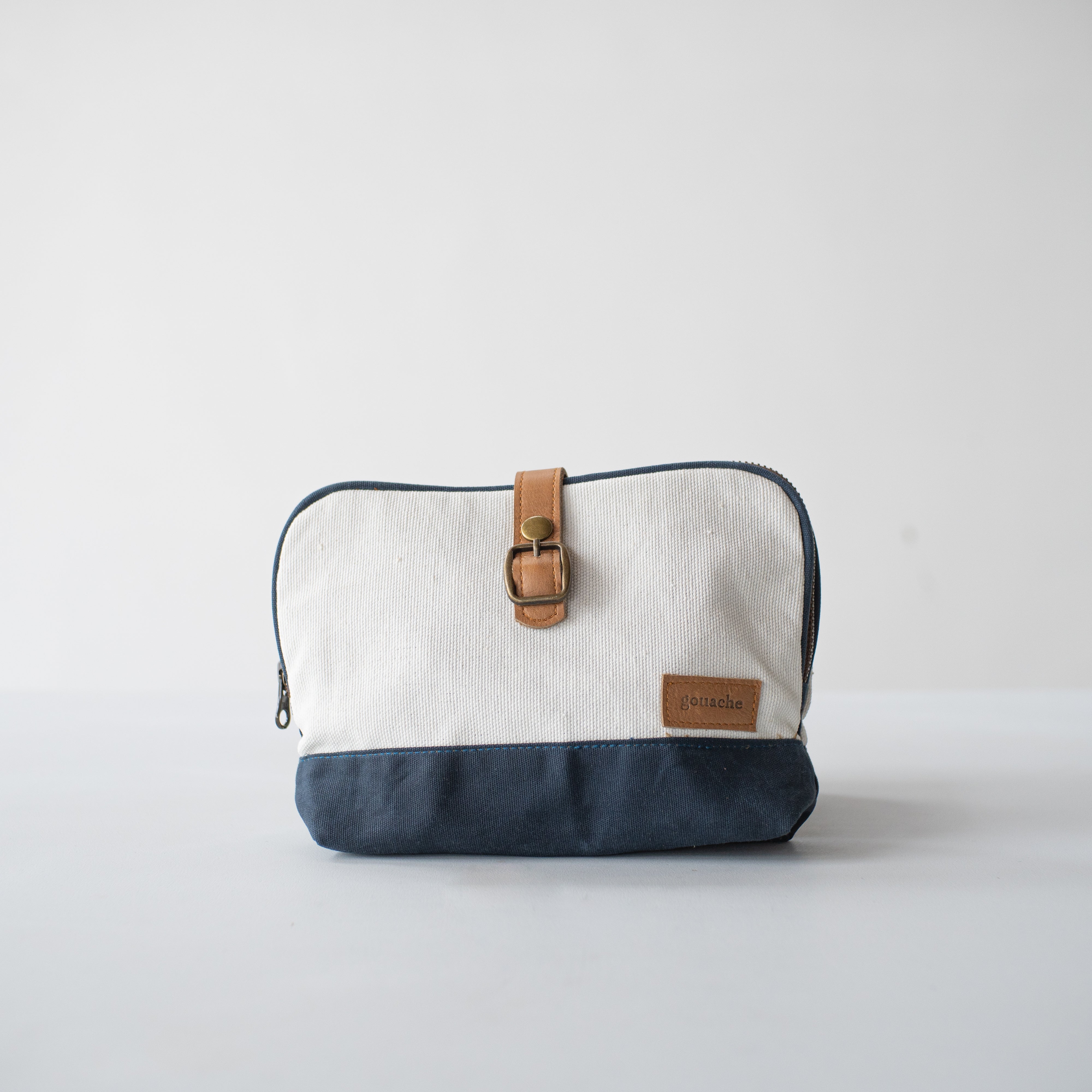 Guache Canvas Zippered Daniel Kit Pouch