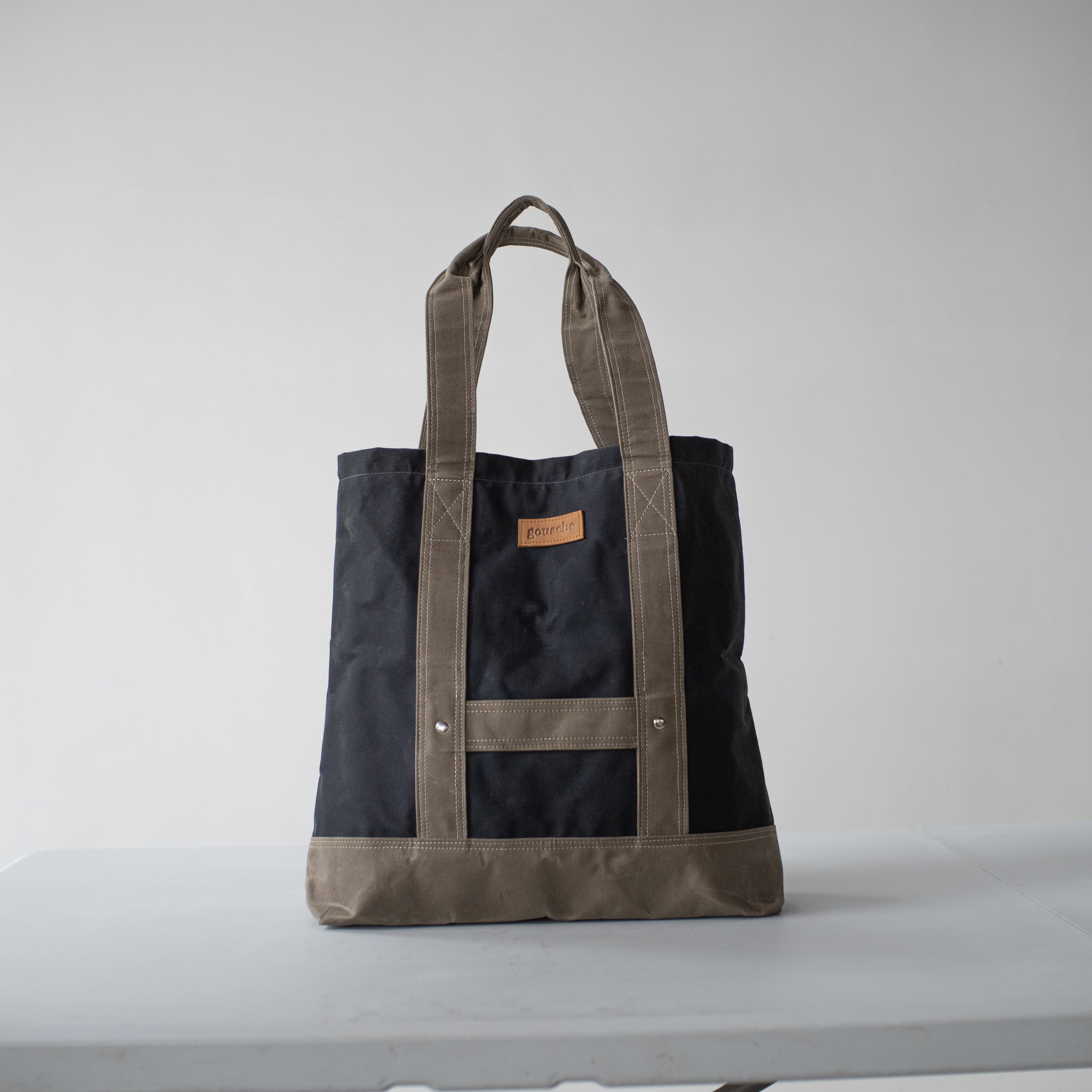 Gouache Waxed Canvas Henry Tote Bag