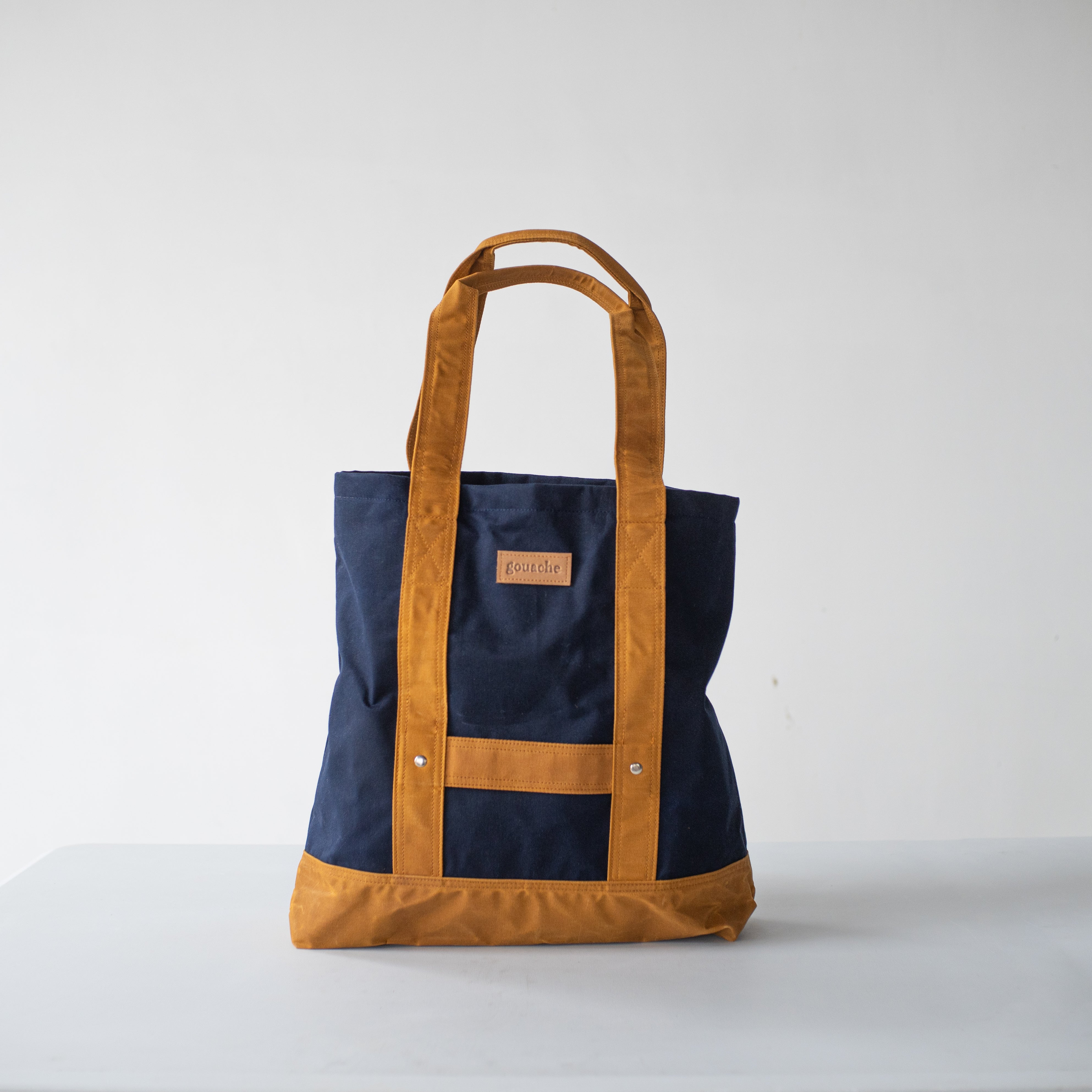 Gouache Waxed Canvas Henry Tote Bag