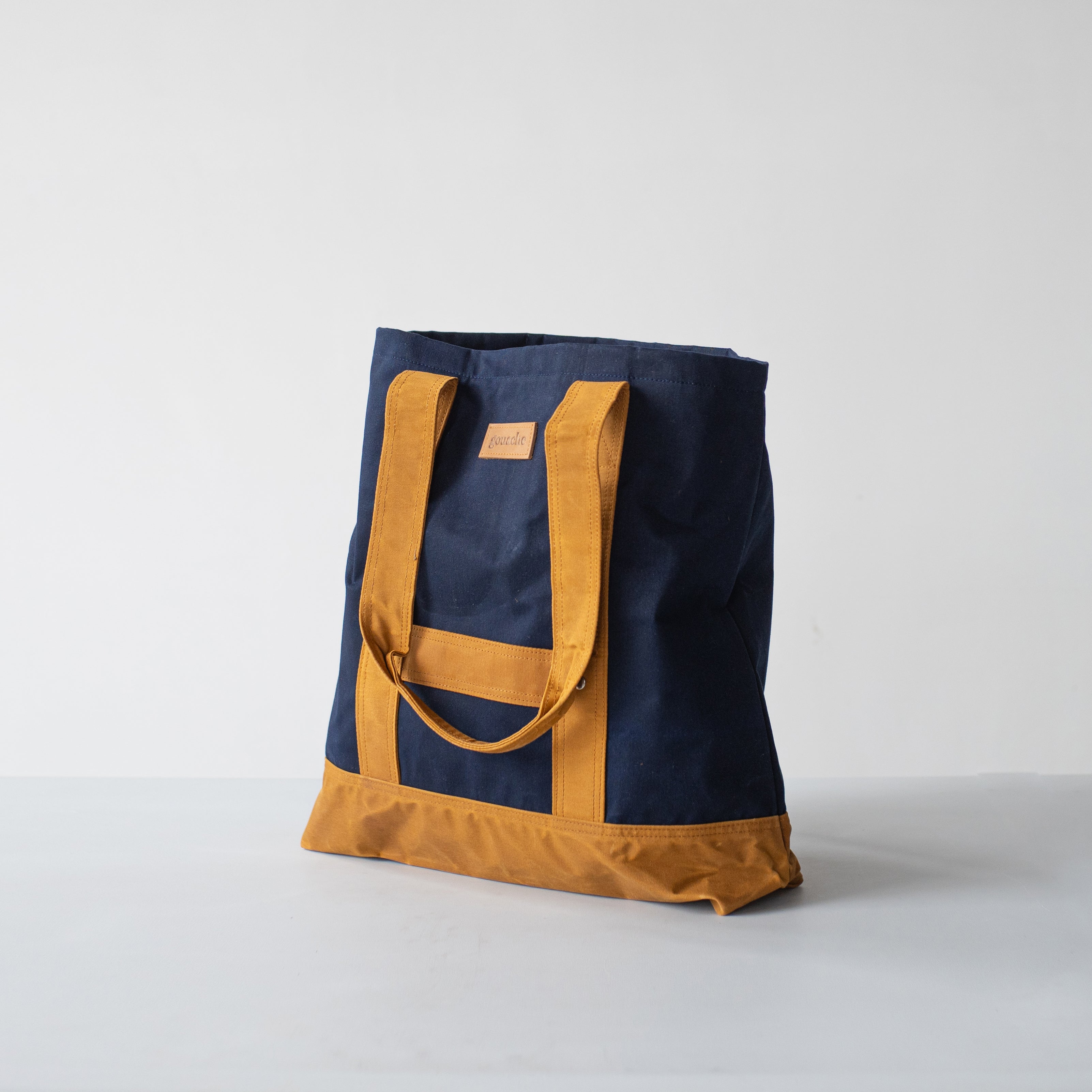 Gouache Waxed Canvas Henry Tote Bag