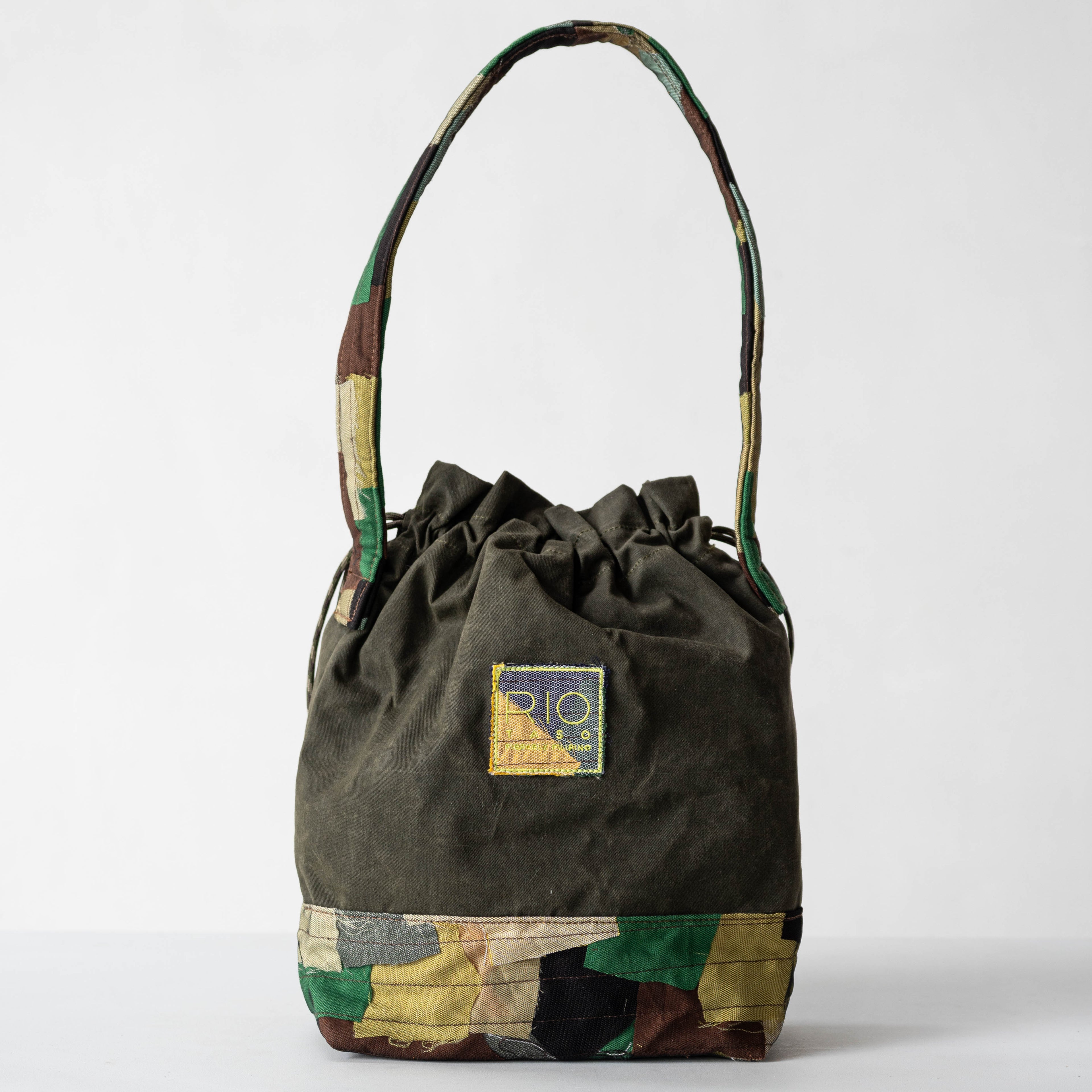 RIOTASO X GOUACHE BUCKET BAG