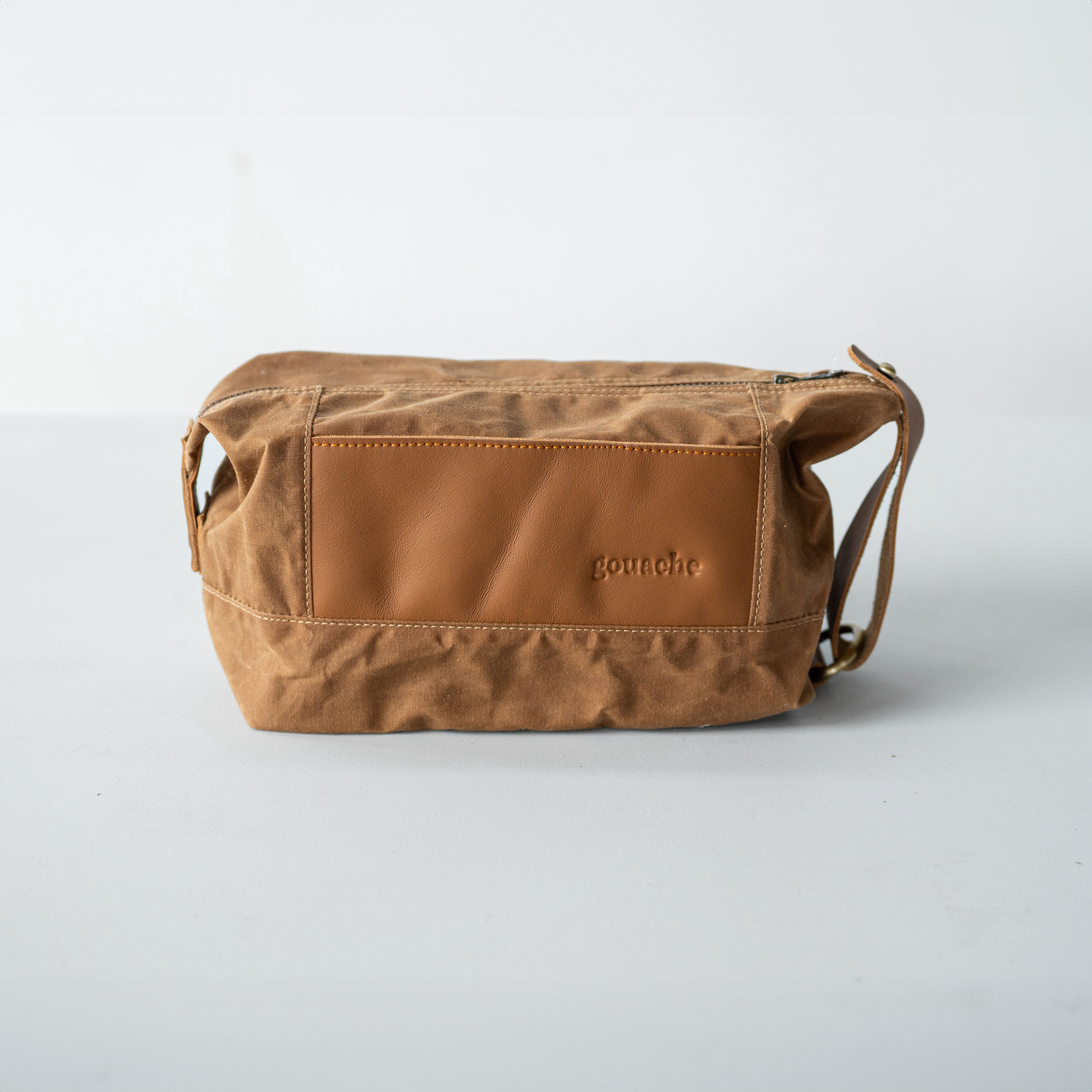 Gouache Waxed Canvas Theodore Dopp Toiletry Pouch