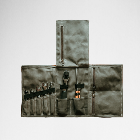 Moto Tool Roll Organizer
